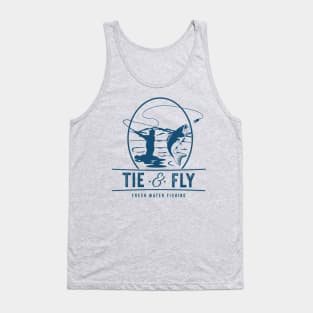 Fly Fishing, fresh water shirt Tank Top